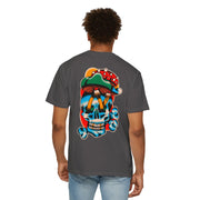 Moon and Shroom Skull T-shirt ( 7 Color Choices)