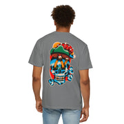 Moon and Shroom Skull T-shirt ( 7 Color Choices)