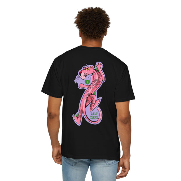 Crawling Pink Panther Limited Edition Heavy Weight T-shirt ( 4 Color Options)