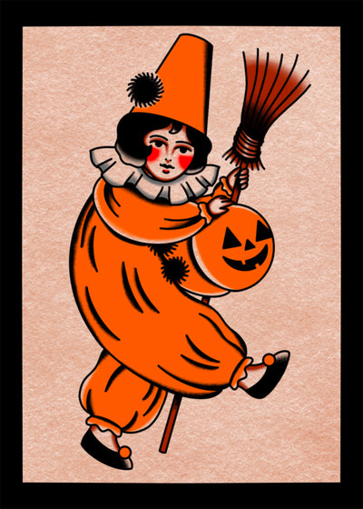 Trick or Treat Kid 2 Print 5x7