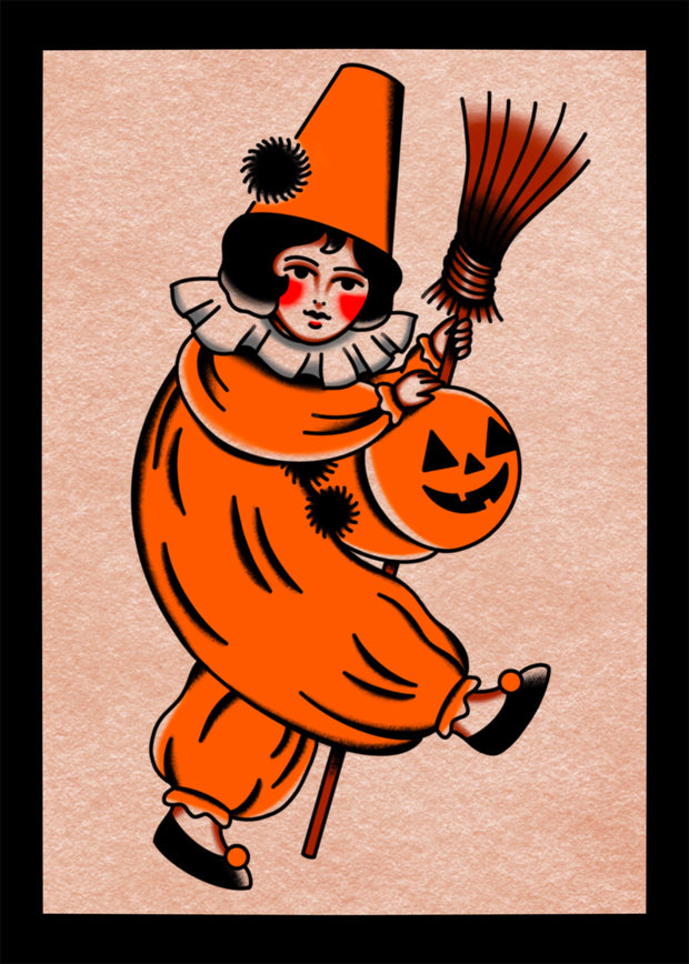 Trick or Treat Kid 2 Print 5x7