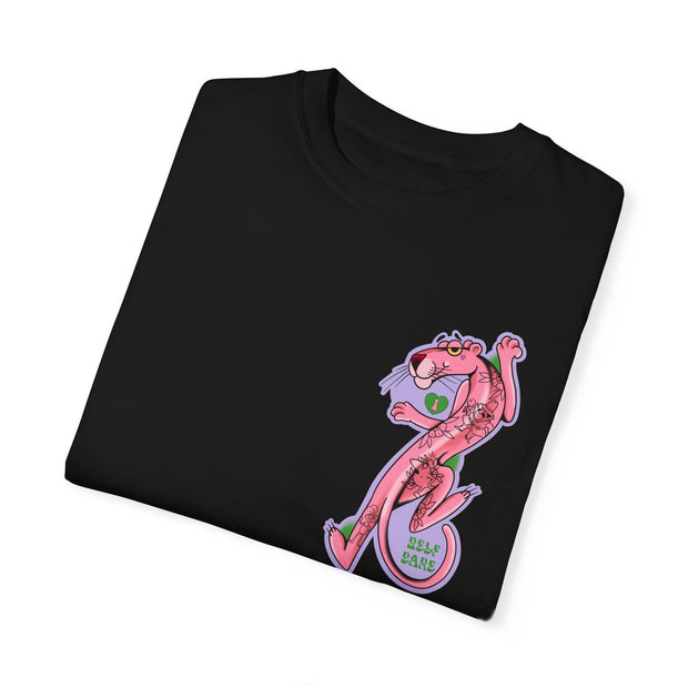 Crawling Pink Panther Limited Edition Heavy Weight T-shirt ( 4 Color Options)