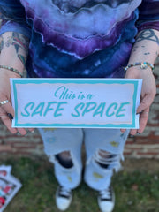 Safe Space Lobby Print 5x13