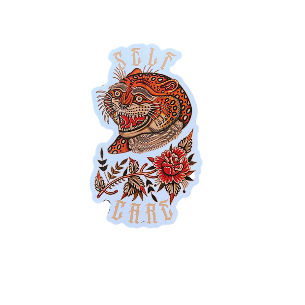 TIbetan Tiger Sticker