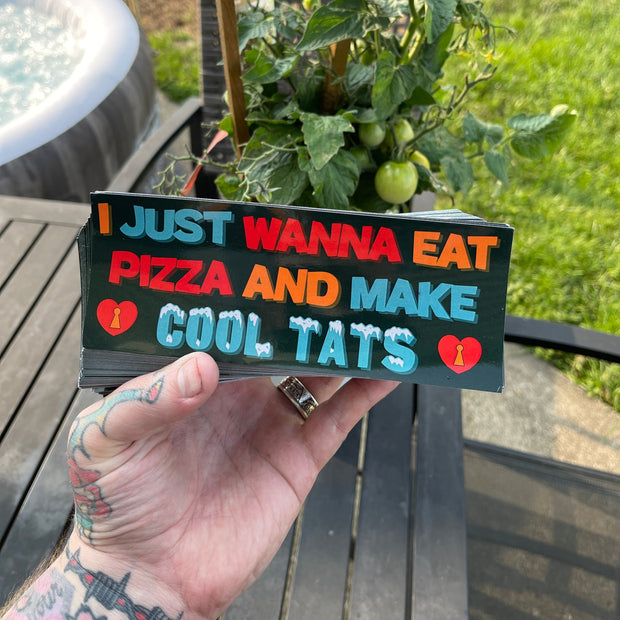 Cool Tats Sticker