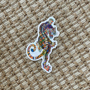 Holographic Griggs Tiger Sticker