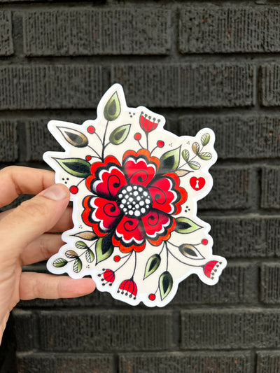 Floral Sticker #3