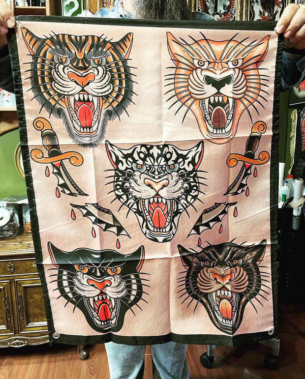 Big Cat Tapestry