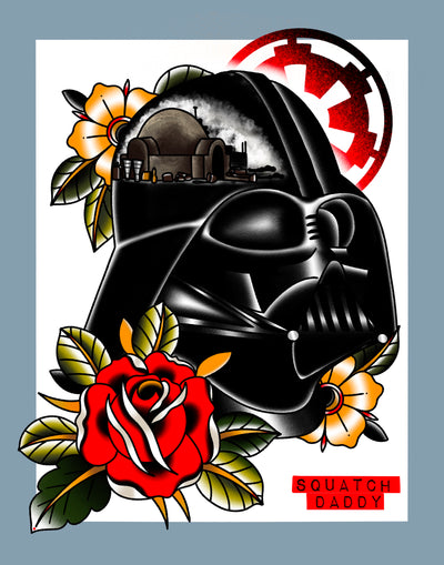 Star Wars Darth Vader Print 11x14