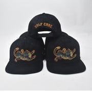 Black Corduroy Tiger Snapback