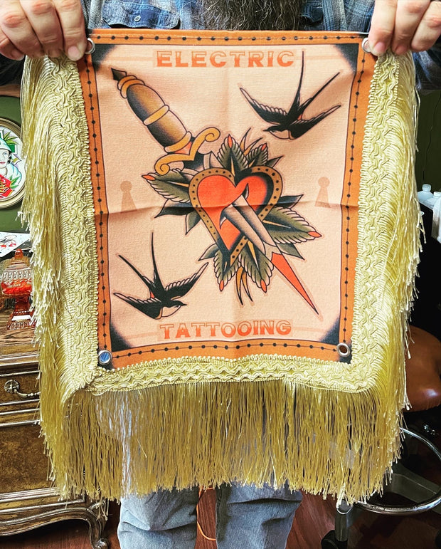 Electric Tattooing Tapestry