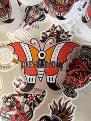 Tattoo Bottle Stickers Set (9)