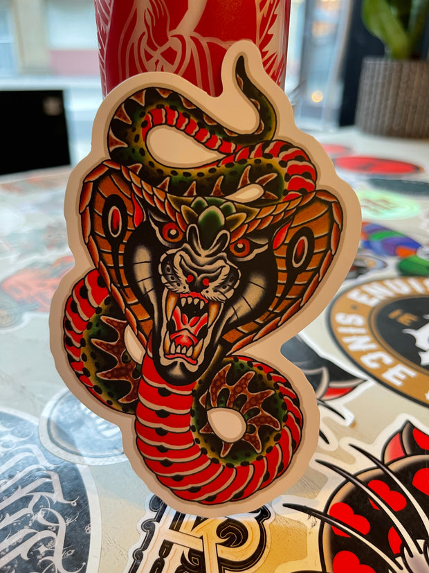 Andrea Scotti Panther Cobra Sticker