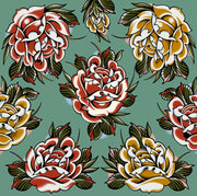 Roses Shower Curtain (Multiple Colors Available)