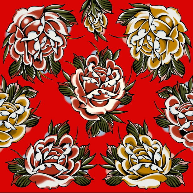 Roses Shower Curtain (Multiple Colors Available)